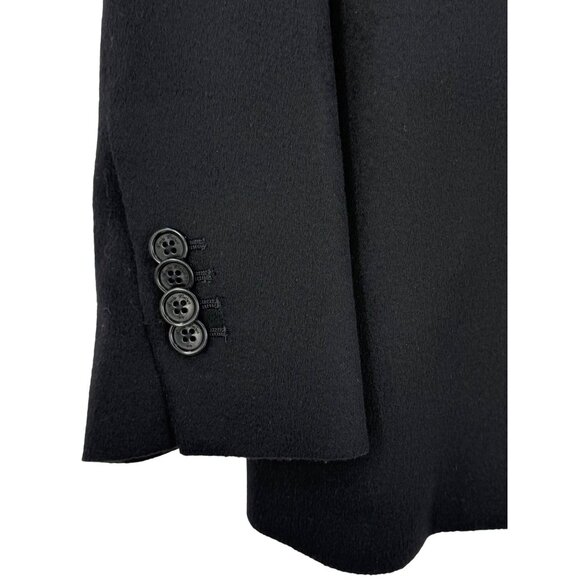 Brooks Brothers Loro Piana Black Italian Luxury Cashmere Blazer Jacket Workwear - Picture 15 of 16